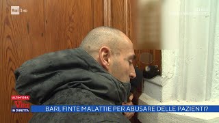 Bari finte malattie per abusare delle pazienti  La vita in diretta 29112021 [upl. by Einattirb]