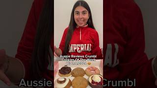 Aussie Reviews Crumbl Cookies Of The Week  11112024 😋 shorts [upl. by Rafaello]