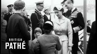 The Queen Comes Home 1954 [upl. by Yaya875]