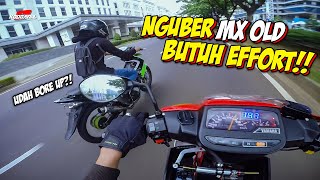 F1ZR NGUBER MX OLD BUTUH EFFORT  F1ZR VS JUPITER MX OLD  TEST PERFORMA KY26 RACING koovlog 360 [upl. by Merkle]