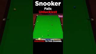 EPIC SNOOKER FAILS Unluckiest Shots amp Worst Moments in Snooker History [upl. by Gyasi]