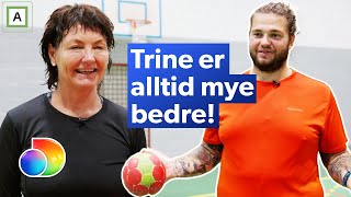 Trine Haltvik og Mads Clemmetsen trener håndball  16 ukers helvete  discovery Norge [upl. by Pedrick]