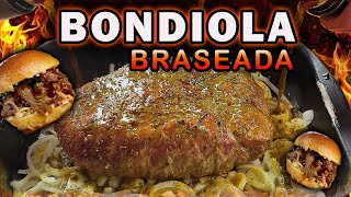 Bondiola Braseada a la Cerveza negra  CocinaAndina [upl. by Melc]