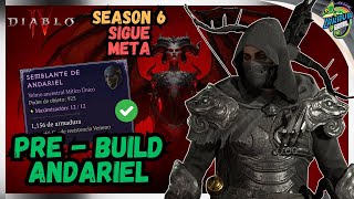 ROGUE ANDARIEL SEASON 6  Pre Build  continua META [upl. by Ravilob]