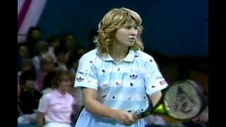 Steffi Graf vs Catarina Lindqvist Brighton 1986 F [upl. by Trevor417]