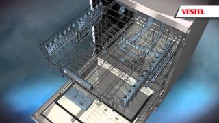 Vestel Dishwasher Machines Novus IFA 2011 [upl. by Fawne569]