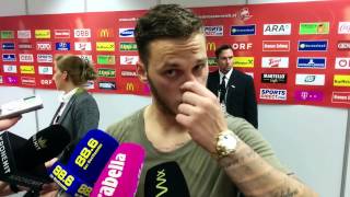 Interview Marko Arnautovic nach Österreich vs Schweden Video [upl. by Formica]