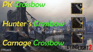 Dying Light 2  All Crossbows Comparison [upl. by Nnoryt]