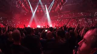 Metallica  intro the ecstasies of gold by Ennio Morricone quot hardwired quot HD4K paris 2017 France [upl. by Ahsenod]