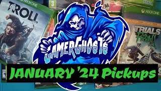 Xbox One Physical Game Collecting  Collection  January 2024 Pickups [upl. by Eenafets]