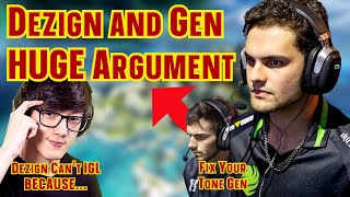 Gen and Dezignful HUGE Argument in Midscrims  iiTzTimmy on why Dezign is NOT IGL  Apex Legends [upl. by Kippy740]