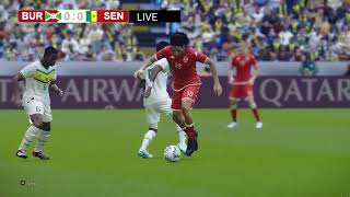 🔴EN DIRECT  Burundi vs Sénégal  Qualifications Coupe PES 21 Simulation Gameplay [upl. by Marijo]