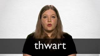 How to pronounce THWART in British English [upl. by Nyrmac]