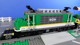 LEGO City Cargo Train 60198 [upl. by Nauqad]