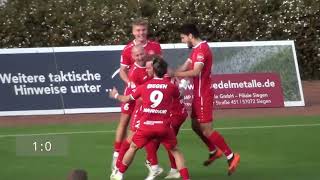 Highlights I Oberliga Westfallen 2425 6SP Sportfreunde Siegen  SG Wattenscheid 09 [upl. by Attezi]