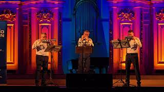 Trio Animato plays JS Bach in Lviv National Philharmonic [upl. by Peppel]