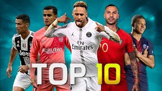 Top 10 Skillful Players in Football 2018 HD [upl. by Yanarp]