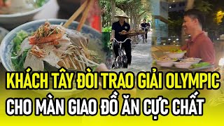 Khách Tây đòi TRAO GIẢI OLYMPIC cho màn GIAO ĐỒ ĂN ĐẲNG CẤP ở Sài Gòn  24H Tin Tức [upl. by Dorella]