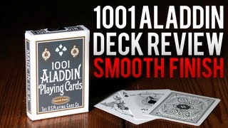 Deck Review  1001 White Aladdin Playing cards [upl. by Lumbard]