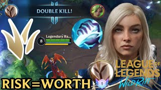 THE FASTEST SCALING ROLE but is it WORTH THE RISK  Kayle Jungle Wild Rift [upl. by Montagu]