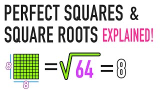 What is a Square Root and a Perfect Square [upl. by Atinel679]