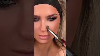 HOODED EYESSMOKEY EYES LOOK🍒linerhack makeuptips linertrick makeuptutorial makeuptricks [upl. by Hermia]