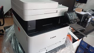 Canon isensys MF645cx unboxing setup [upl. by Ydissak]