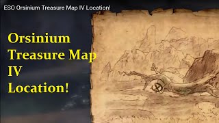 ESO Orsinium Treasure Map IV Location  Chest Guide Elder Scrolls Online [upl. by Lamori821]