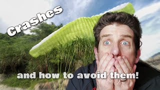 Common PARAGLIDING CRASHES  and how to avoid them [upl. by Polinski]