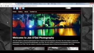 01 Dreamweaver Web Design Project 1 Overview [upl. by Ailssa]