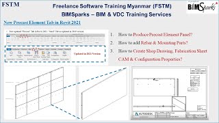 NEW Precast Element Tool in Revit 2021 [upl. by Sitarski]