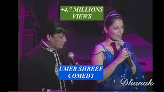 Best comedy of Umer Shareef from Miami part 1  HD  Dhanak TV USA [upl. by Rihsab]