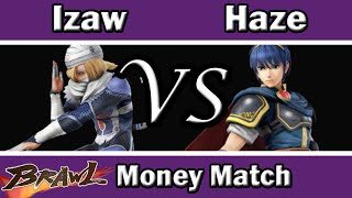 SSBB IzawSheik vs HazeMarth Best of 7 Money Match [upl. by Christenson]