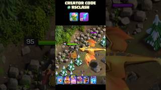 Mega Dragon Loosing his Crown Clash of Clans [upl. by Araem]