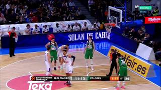 Luka Doncic Highlights vs Zalgiris Kaunas 8th December 2016 Euroleague Clutch [upl. by Ecinaj]