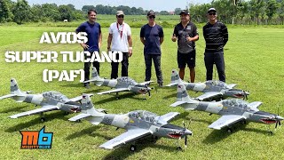 5 Philippine Air force A29 Super Tucanos SCALE MODELS for maiden Watch till the end [upl. by Annawek514]