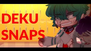 Deku Snaps  MhaBnha  Gacha Club [upl. by Marks]