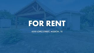 Active in 4200 Lopez Street Mission TX Contact me for a showing [upl. by Rennat564]