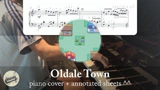 quotOldale Townquot from quotPokémon RSEquot  Piano Cover  Sheets [upl. by Evadne]