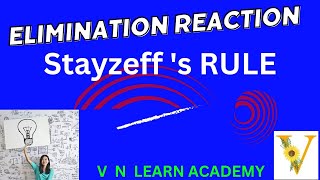 elimination reaction  saytzeff quots Ruleconversion of Alkene from Haloakane through Elimination [upl. by Eimile]