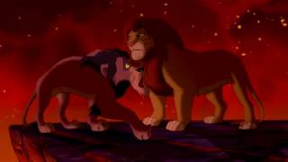 The Lion King  Simba vs Scar Without Slow Motion [upl. by Ariik]