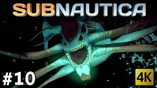 Subnautica  Face to Face with a Reaper Leviathan using Depth Module MK3 Part 10 4k [upl. by Eimarej]