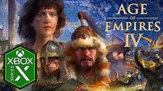 Age of Empires 4 Xbox Series X Gameplay Review Optimized Xbox Game Pass [upl. by Campagna]