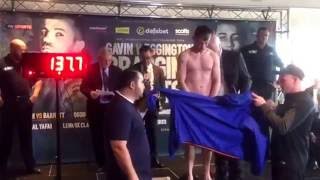 BRAGGING RIGHTS  FRANKIE GAVIN v SAM EGGINGTON  OFFICIAL WEIGH IN VIDEO  BRAGGING RIGHTS [upl. by Obnukotalo]