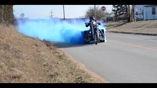 Top 5 Trike Burnouts  V8 Choppers [upl. by Mcwherter546]