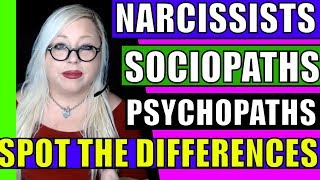 Narcissist Psychopath or Sociopath How to Spot the Differences [upl. by Brianna]