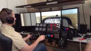 XPlane simulator with trackir and saitek pro flight controls [upl. by Ysnap]