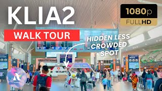 KLIA TERMINAL 2  GUIDE FOR FIRST TIME TRAVELLER full walk tour HD [upl. by Gerger]