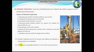 Subsoil Exploration Part 1 [upl. by Ydwor]