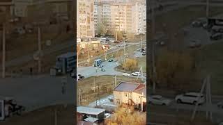 Izhevsk has a traffic jam like Moscow [upl. by Novyert363]